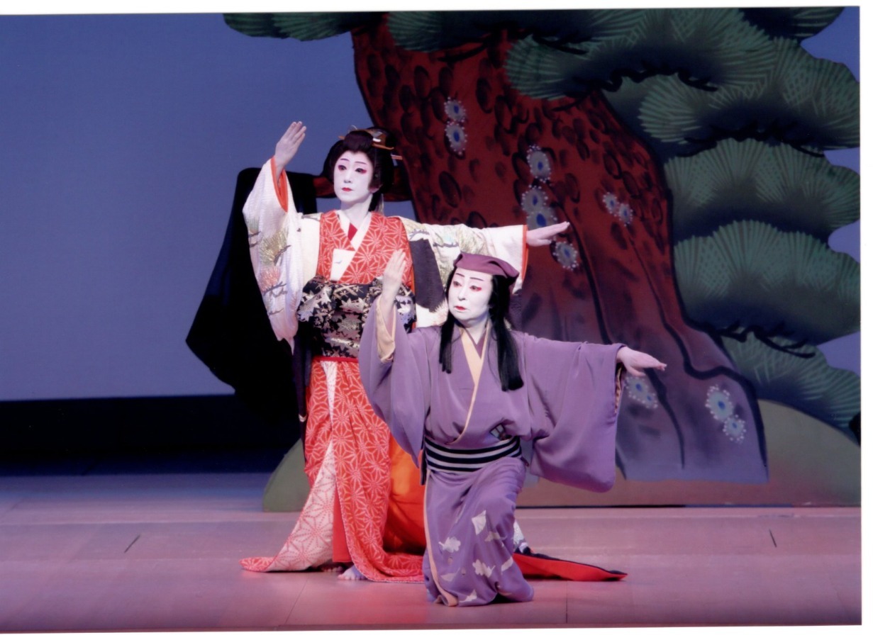 日本舞踊の二人舞